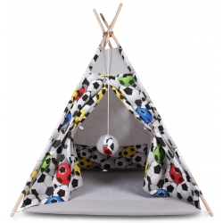 Namiot Teepee Wigwam kolekcja piłki + mata